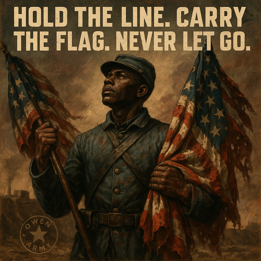 Alfred B. Hilton, Color Bearer Who Refused to Let Go