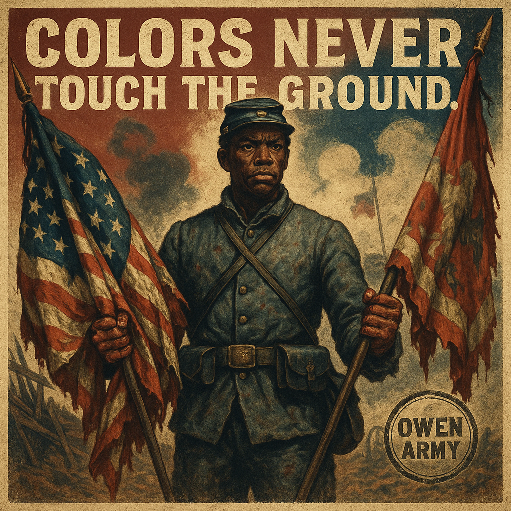 Alfred B. Hilton’s Valor Carrying the Colors at Fort Wagner