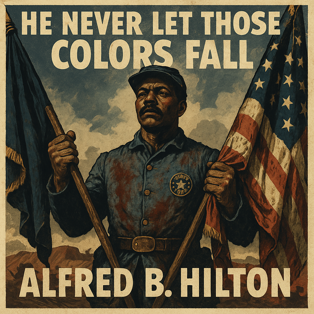 Alfred B. Hilton's Sacrifice as Fort Wagner Color Bearer