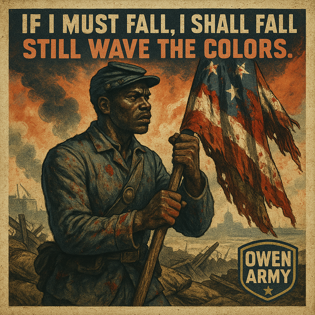 Alfred B. Hilton’s Courage in Carrying the Colors at Fort Wagner