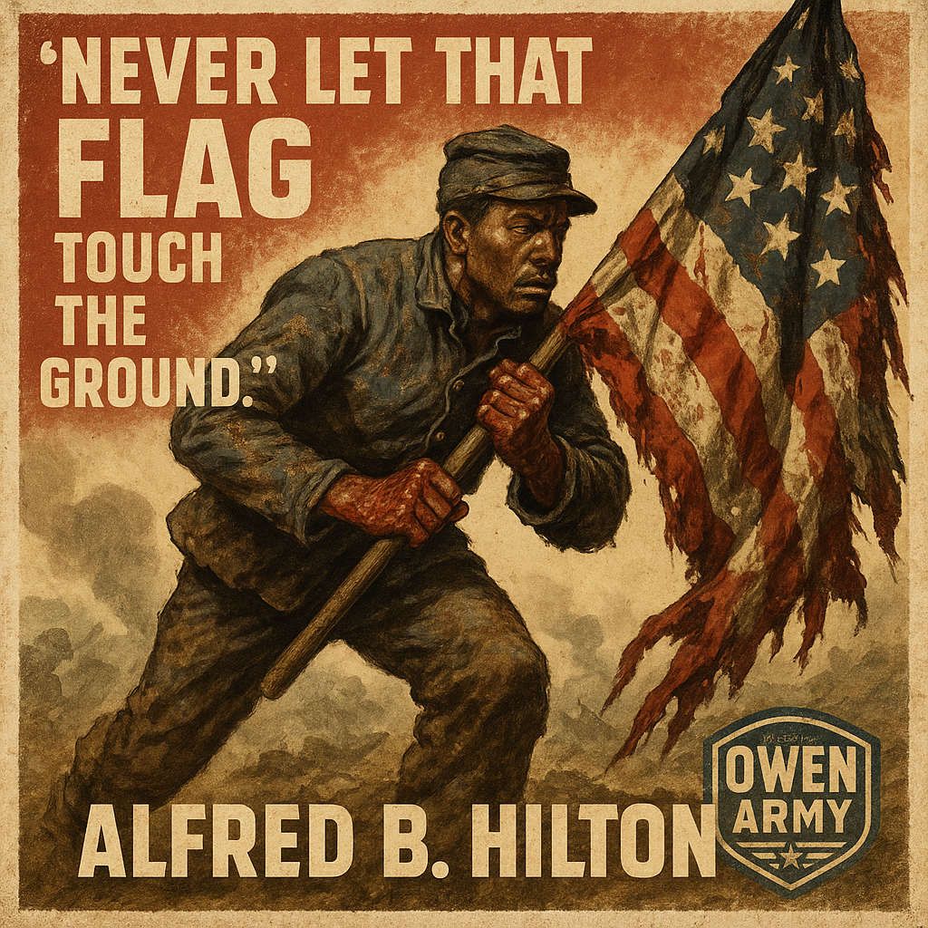 Alfred B. Hilton Civil War flag bearer and Medal of Honor recipient