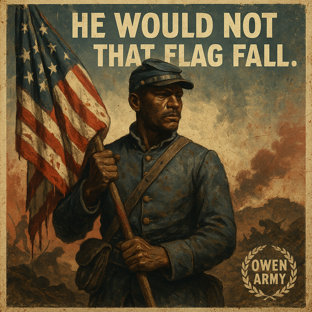 Alfred B. Hilton and the Flag He Refused to Let Fall