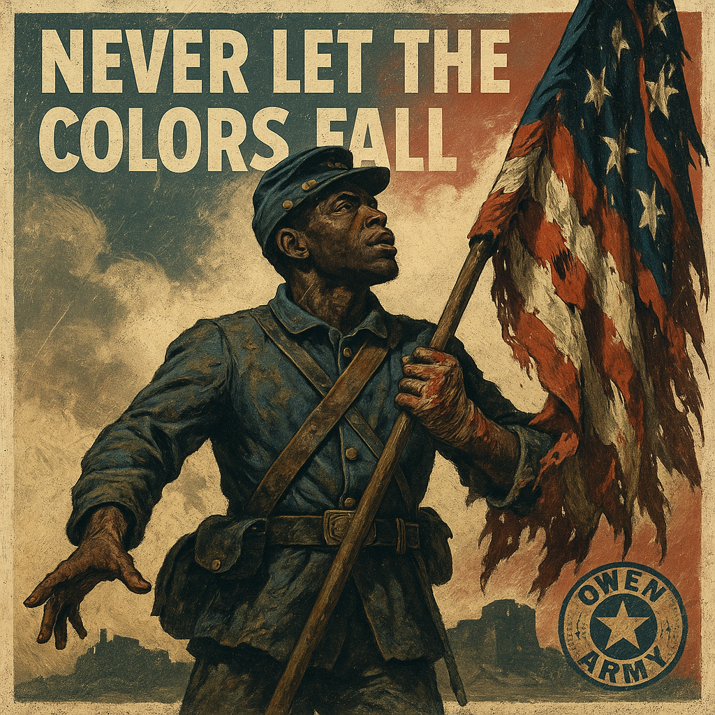 Alfred B. Hilton, Medal of Honor Color Bearer at Fort Wagner