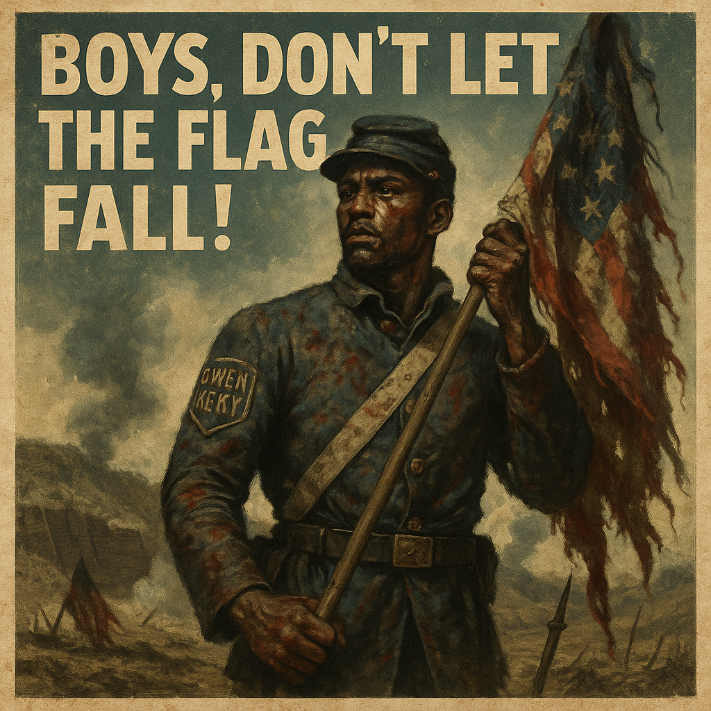 Alfred B. Hilton, Fort Wagner flagbearer and Medal of Honor recipient
