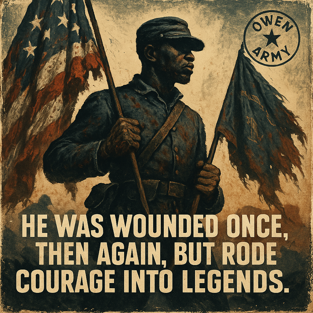 Alfred B. Hilton and the Flag at Fort Wagner, Civil War Valor