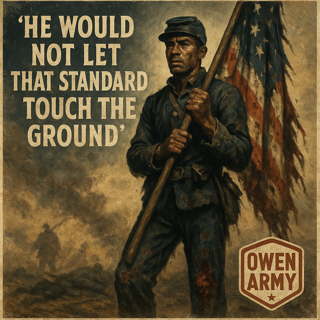 Alfred B. Hilton, Medal of Honor color bearer at Fort Wagner