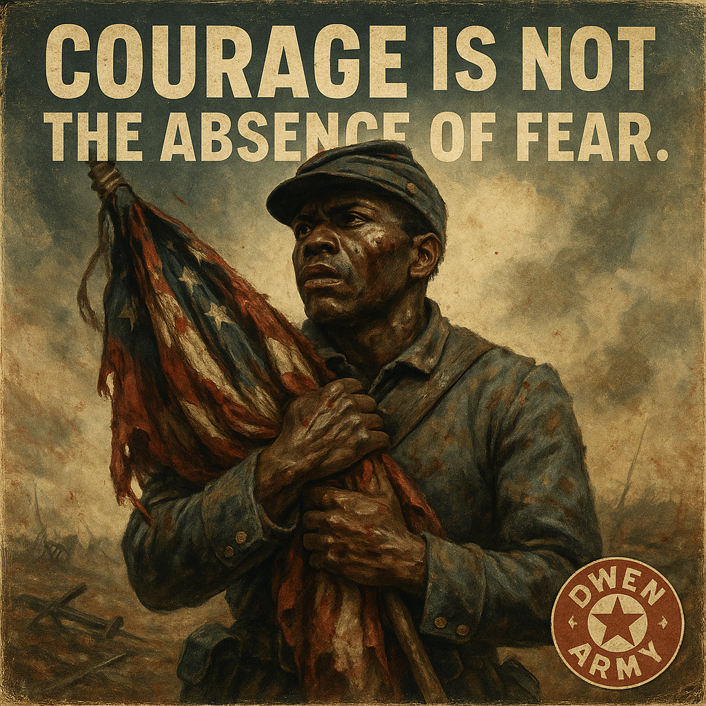 Alfred B. Hilton Carried the Colors Through Fort Wagner