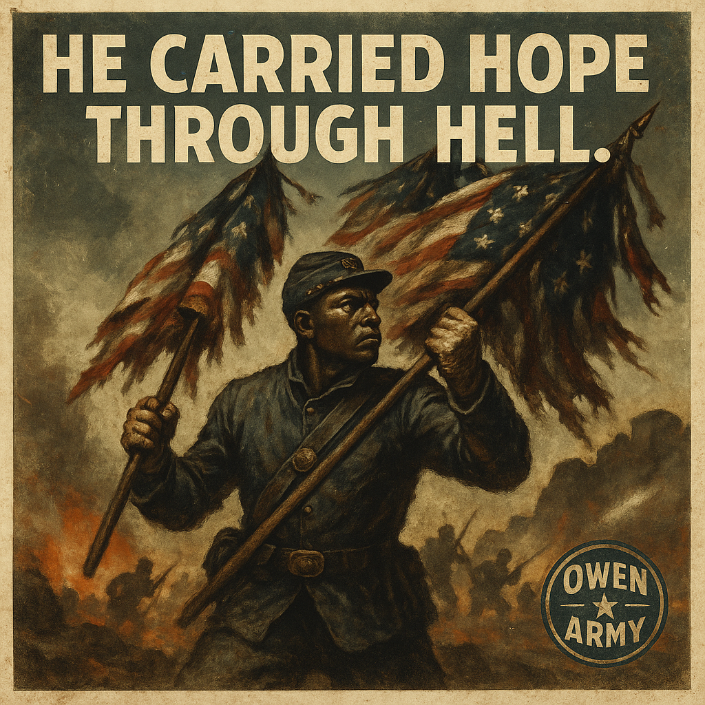Alfred B. Hilton Flag Bearer and Medal of Honor Recipient