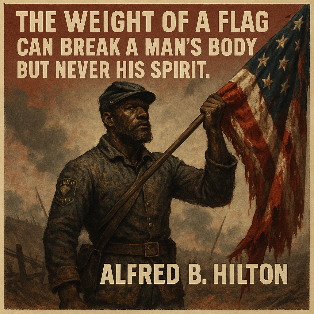 Alfred B. Hilton’s Courage Carrying the Flag at Fort Wagner