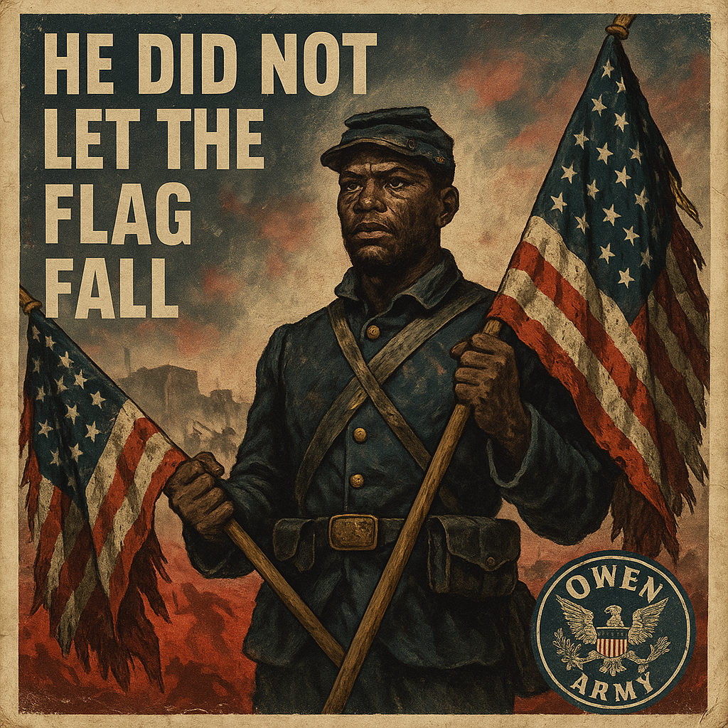 Alfred B. Hilton, Medal of Honor Recipient and Fort Wagner Flagbearer