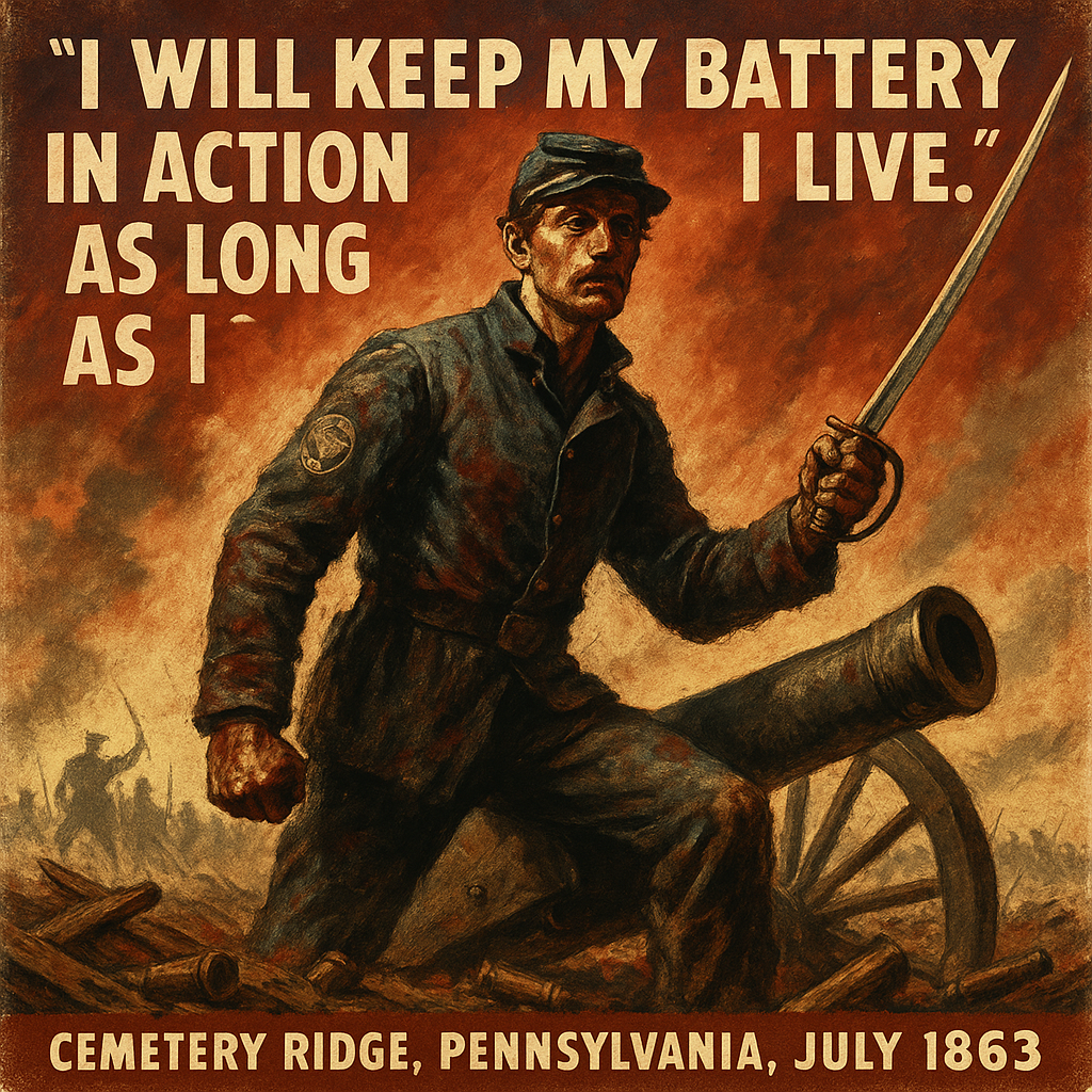 Alonzo Cushing's Gettysburg Valor and Medal of Honor