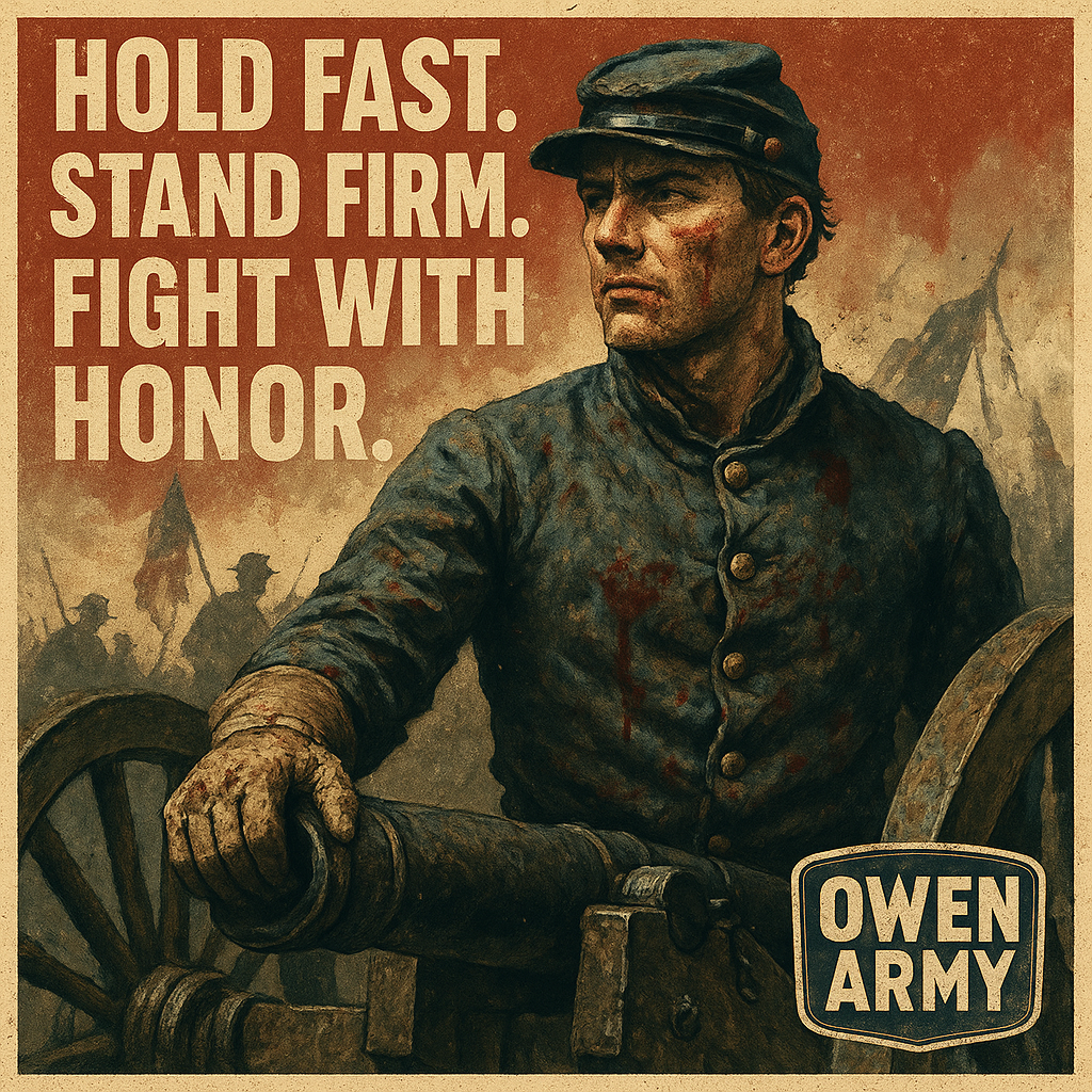 Alonzo Cushing Holds Little Round Top Under Fire at Gettysburg