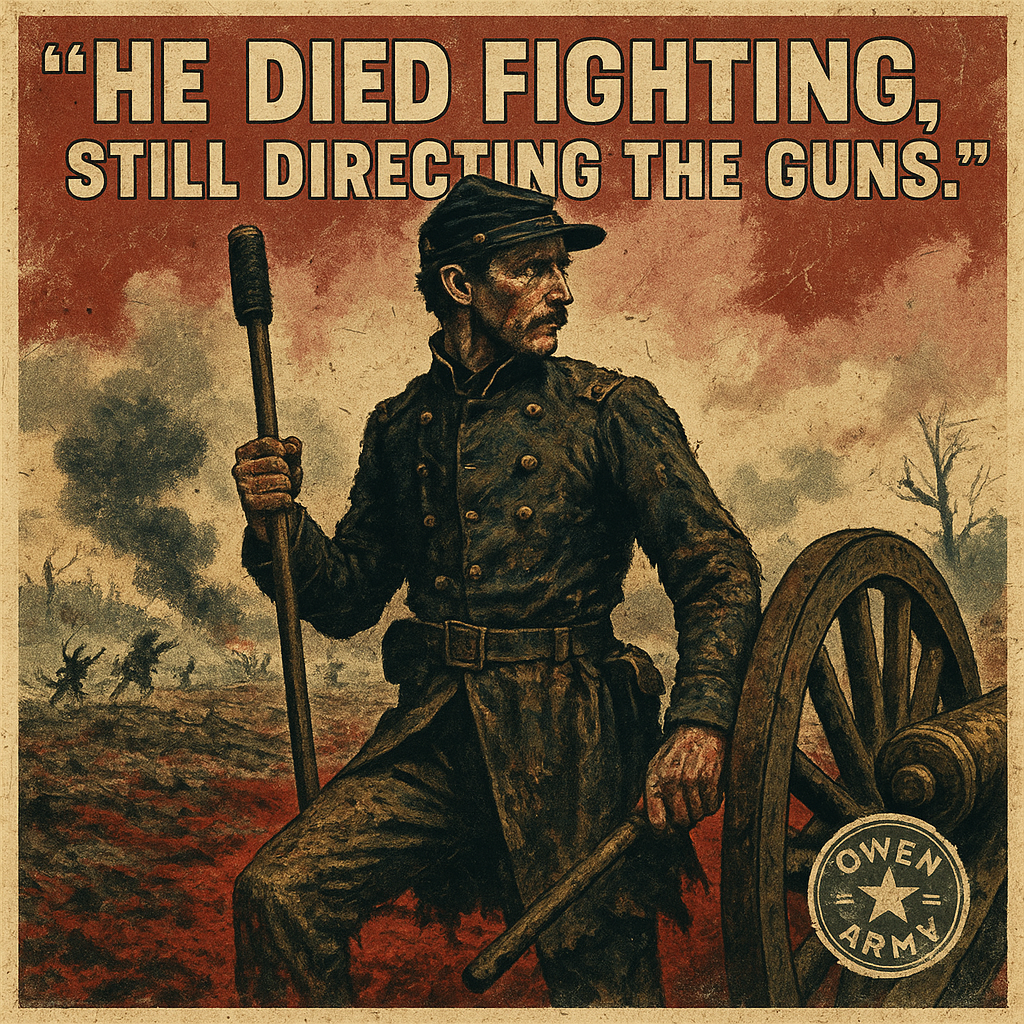 Alonzo Cushing's Last Stand on Gettysburg's Cemetery Ridge