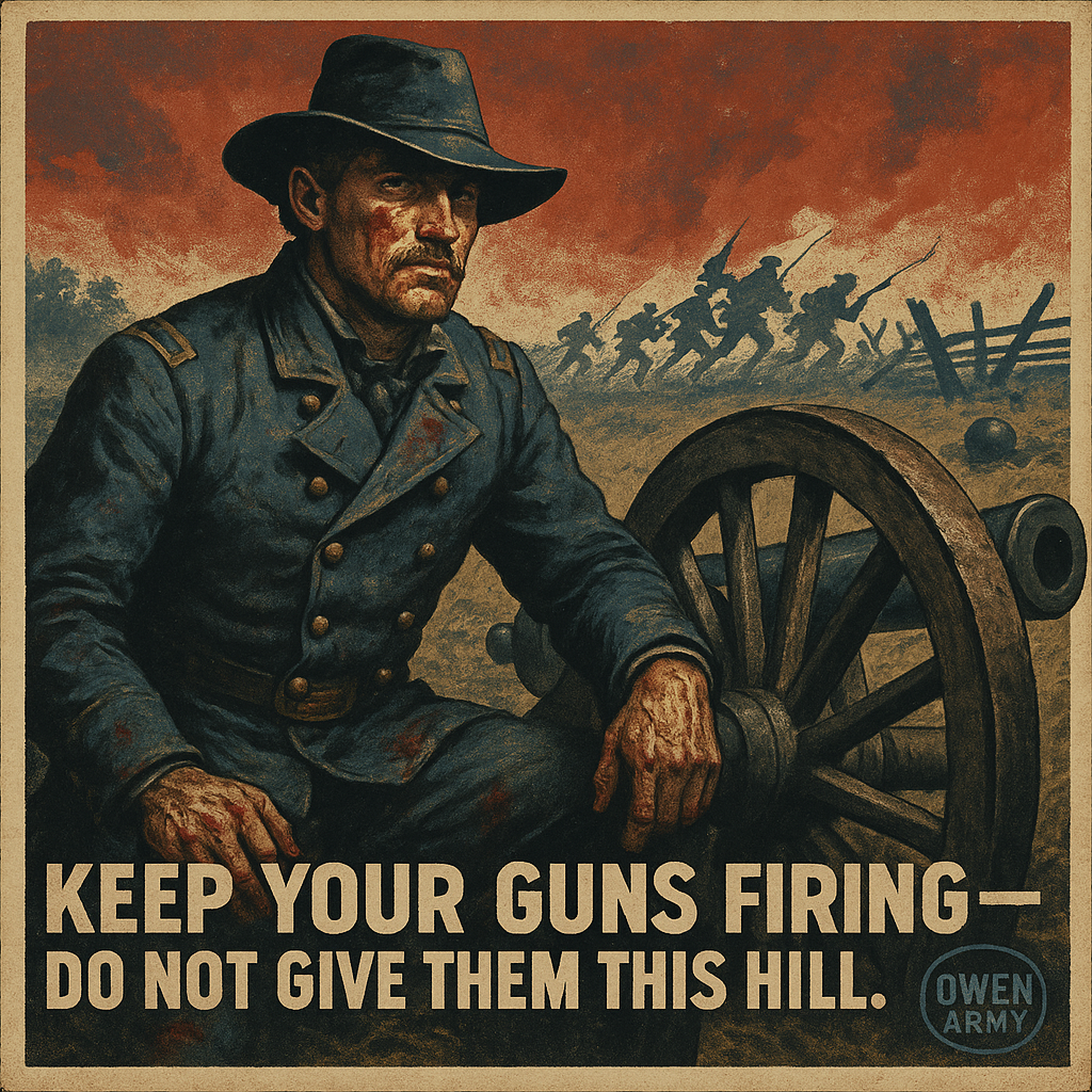 Alonzo Cushing and the Stand That Helped Hold Cemetery Ridge