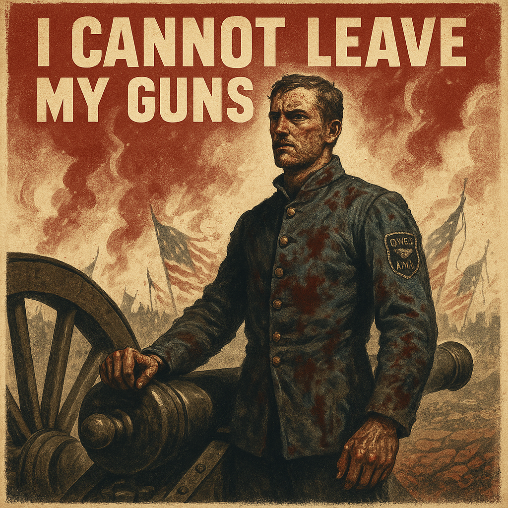 Alonzo Cushing's Last Stand at Gettysburg's Cemetery Ridge