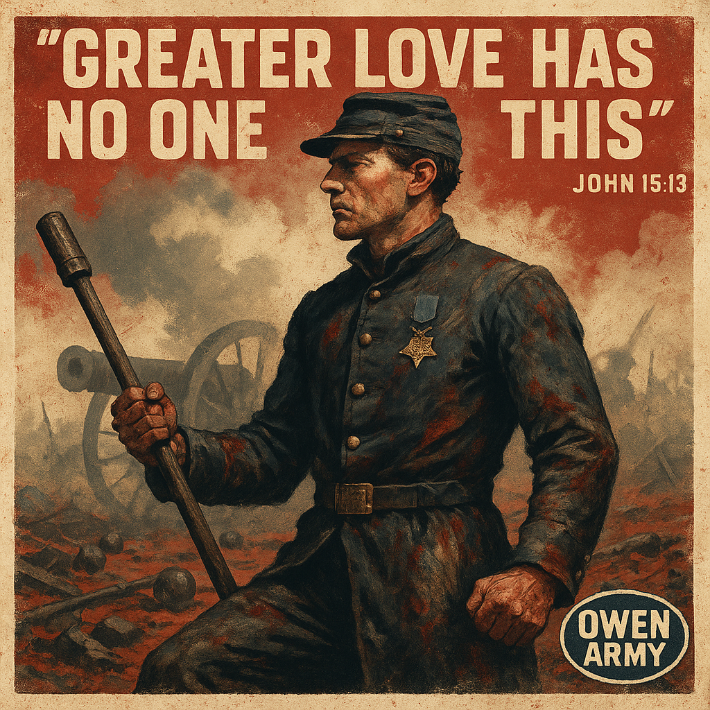 Alonzo Cushing's Stand on Cemetery Ridge at Gettysburg