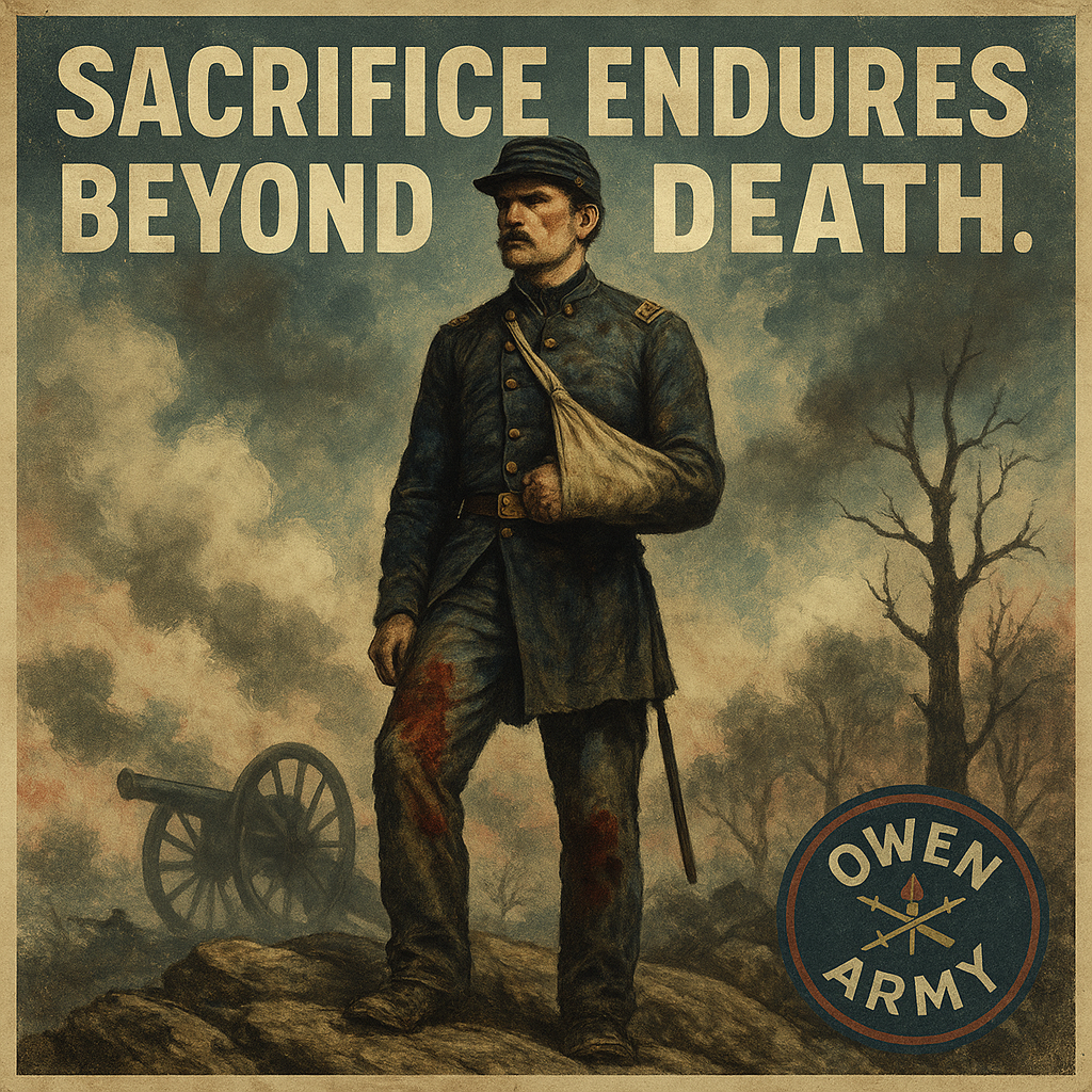 Alonzo Cushing's Last Stand at Little Round Top, Gettysburg
