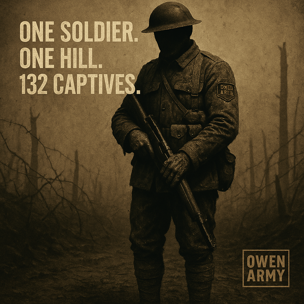 Alvin C. York Captured 132 Prisoners at Argonne Forest