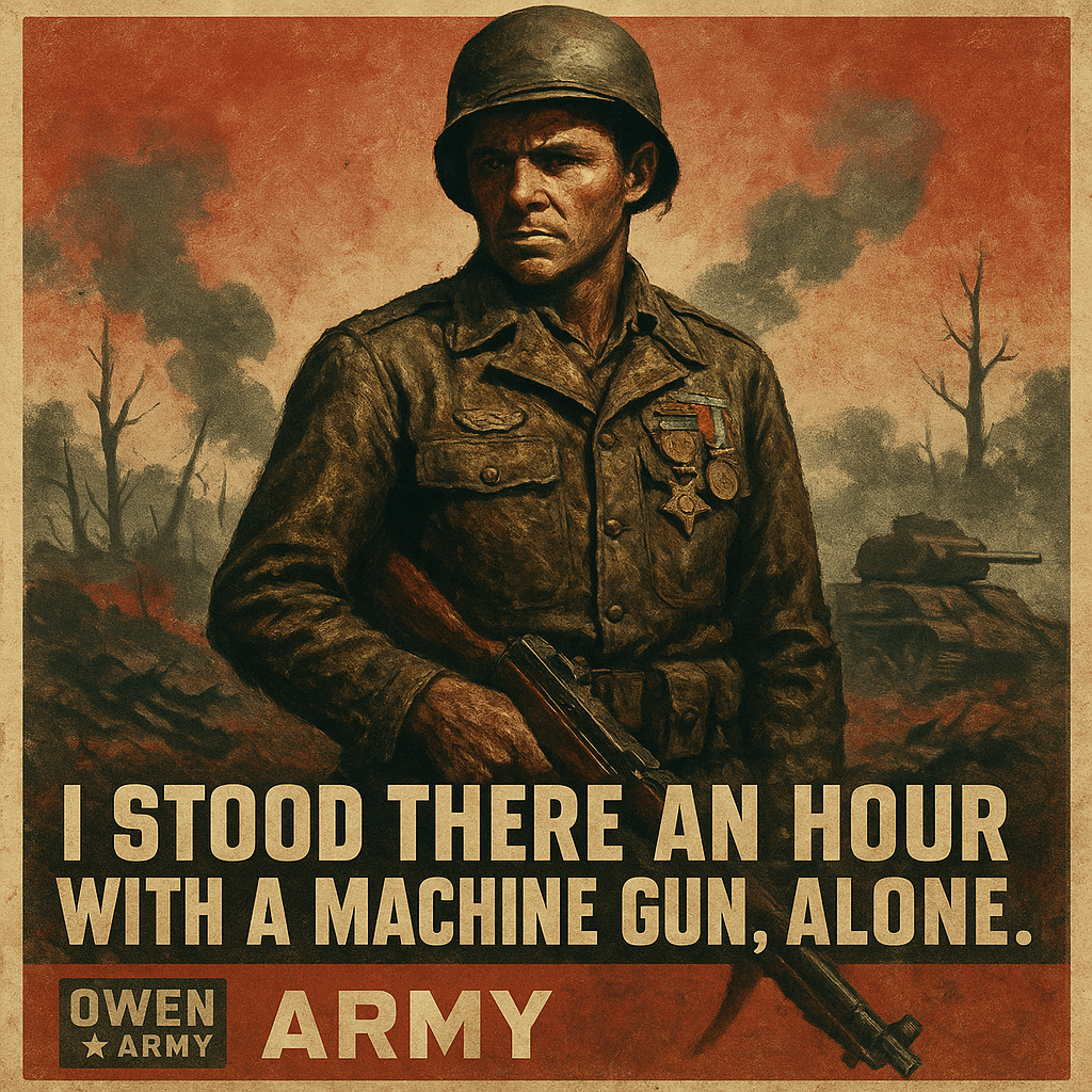 Audie Murphy's Hill 182 Stand That Won Him the Medal of Honor in WWII