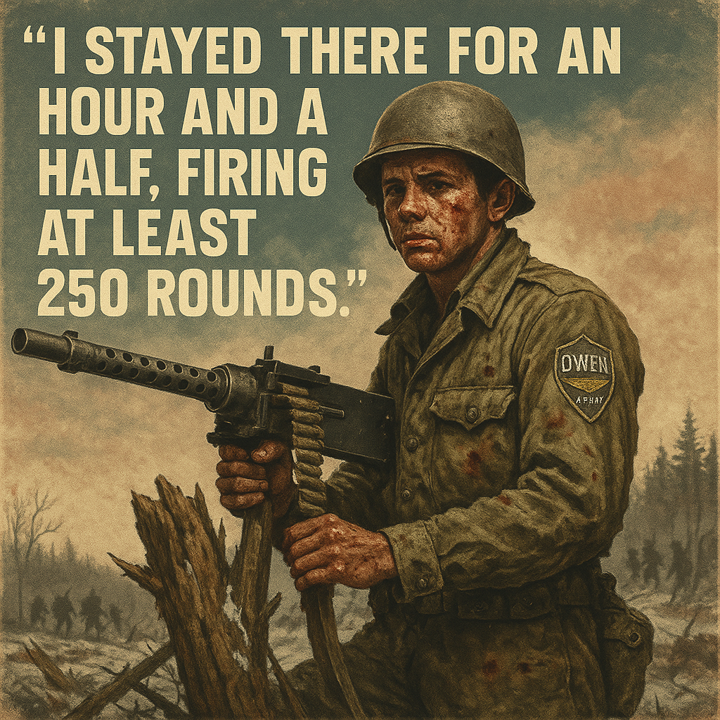 Audie Murphy's Stand on Holtzwihr Hill in WWII and the Medal of Honor