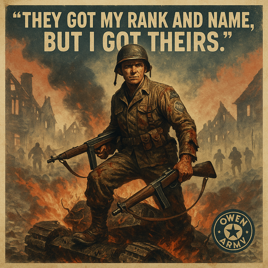 Audie Murphy at Holtzwihr and the Medal of Honor Moment