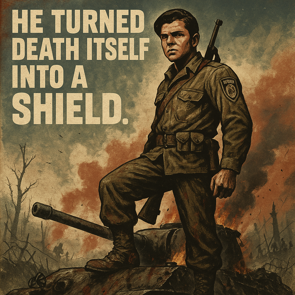 Audie Murphy's lone stand at Holtzwihr that saved his men