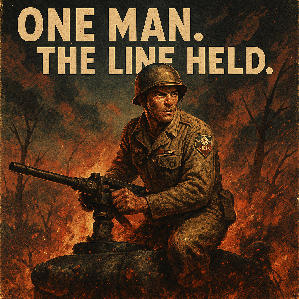 Audie Murphy's Holtzwihr stand earned the Medal of Honor