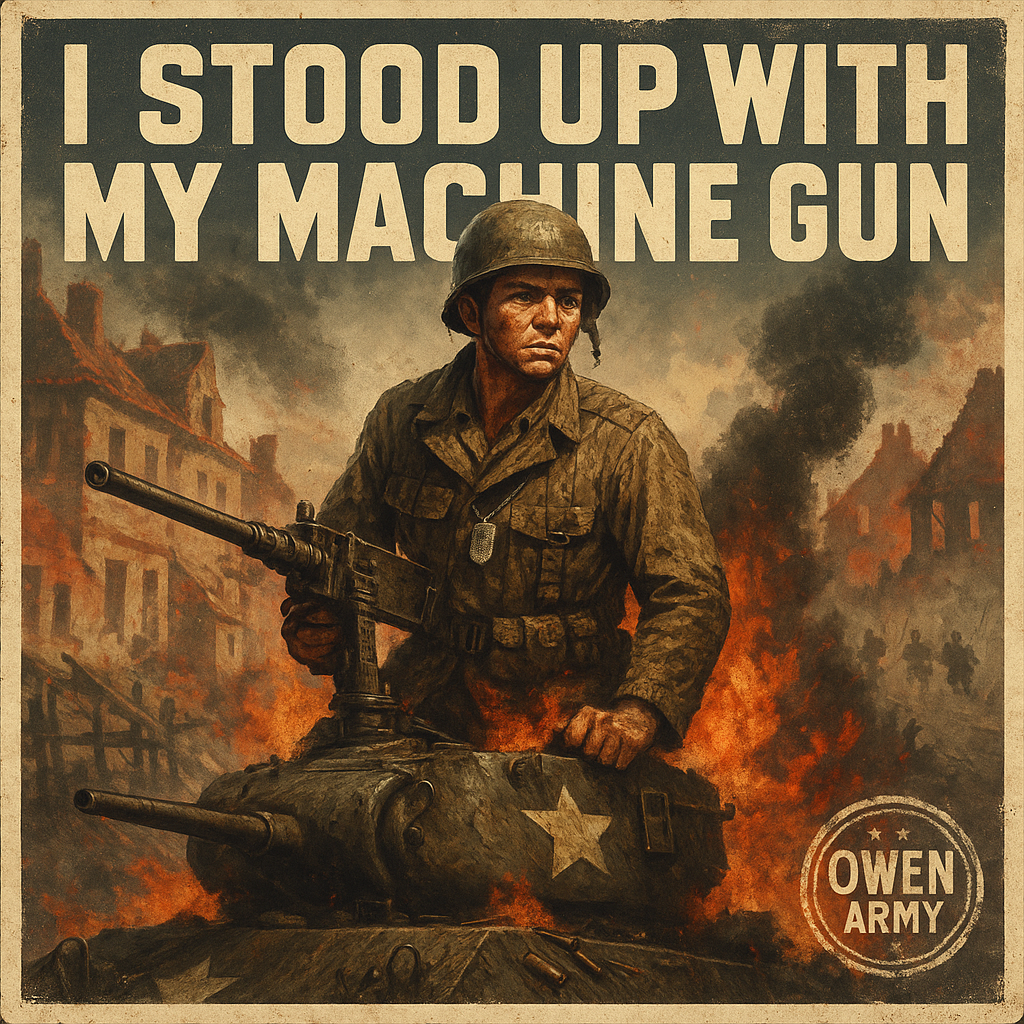 Audie Murphy at Holtzwihr, a Soldier's Unyielding Courage