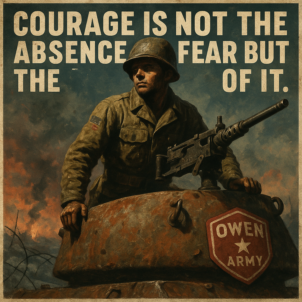 Audie Murphy's Medal of Honor Stand at Holtzwihr in WWII