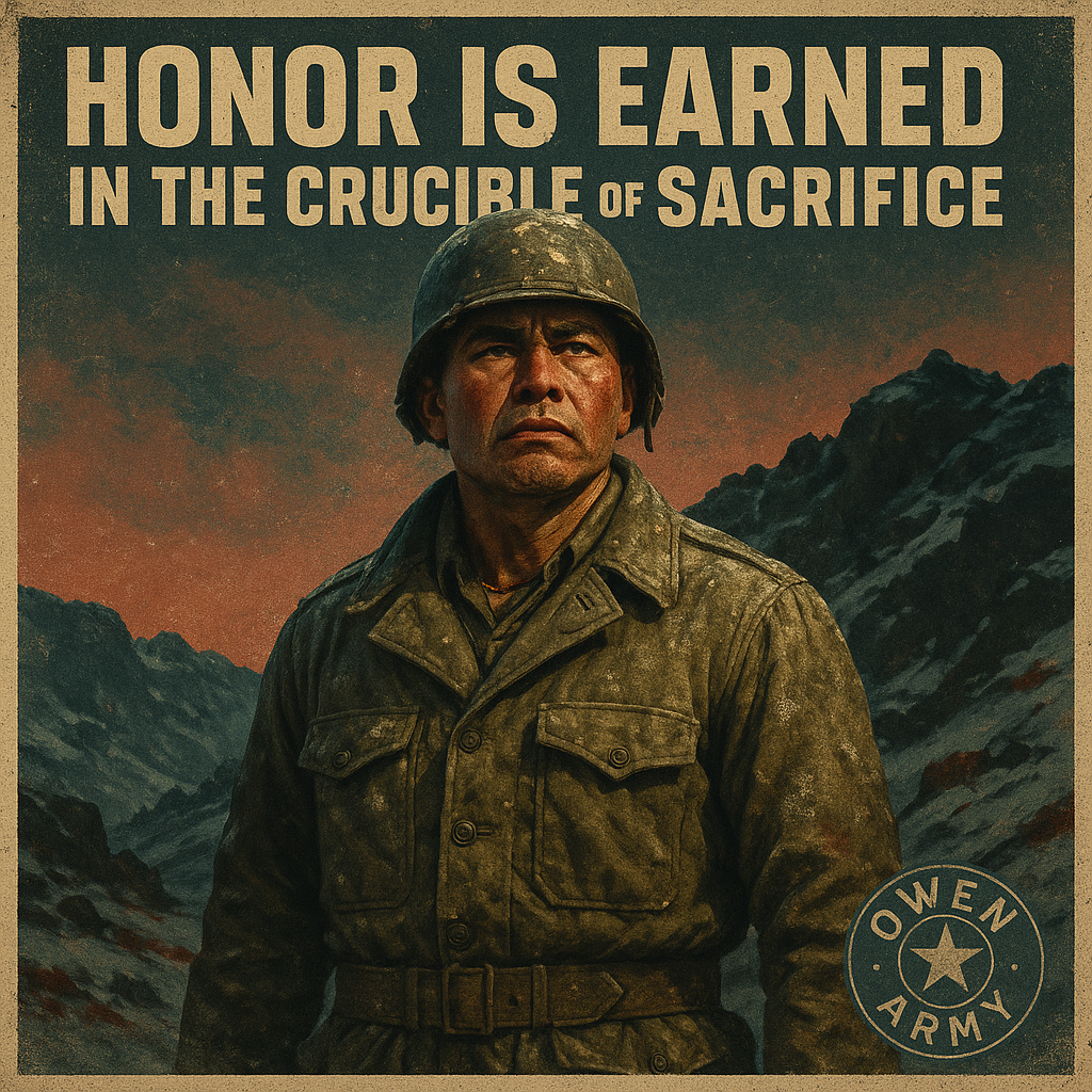 Charles George Medal of Honor Hero on Heartbreak Ridge, Korea