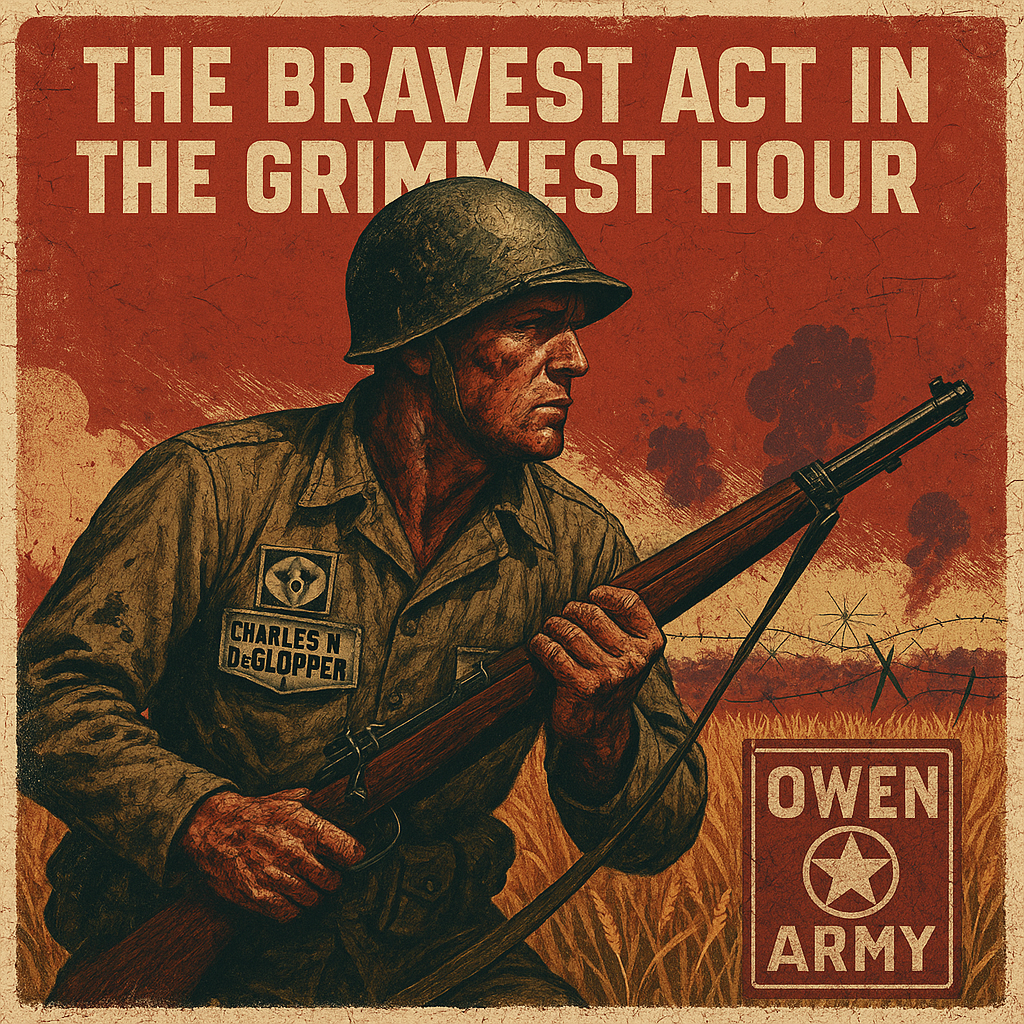 Charles N. DeGlopper’s Last Stand Earned Medal of Honor in Normandy