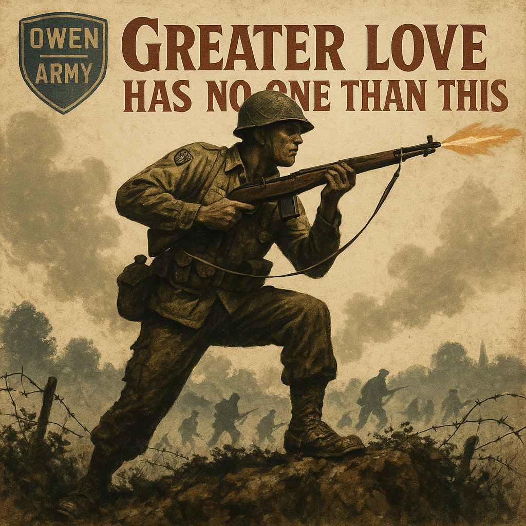 Charles N. DeGlopper's sacrifice at Normandy that saved his unit