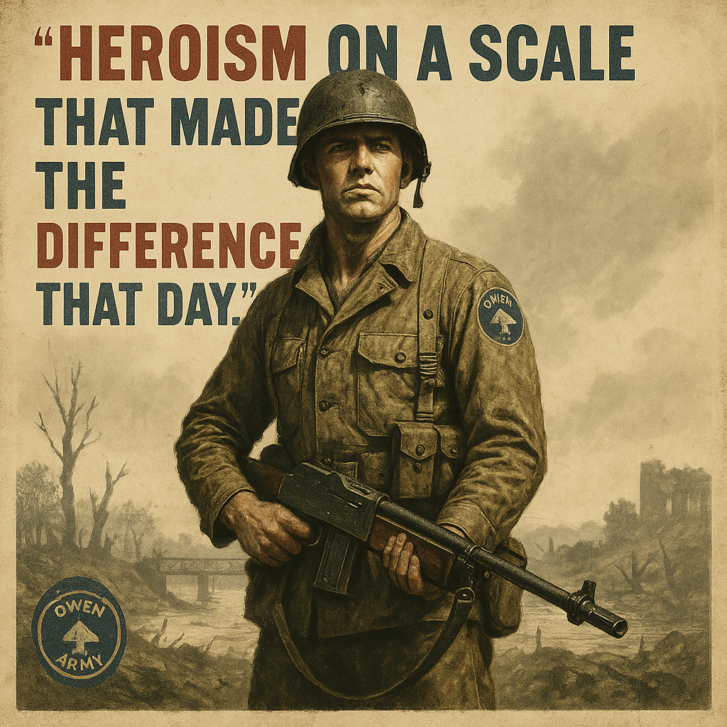 Charles N. DeGlopper, Normandy Hero Who Covered the Retreat