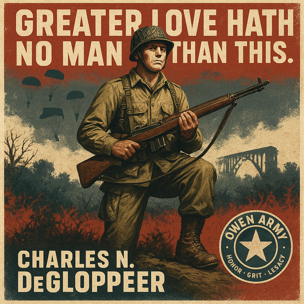 Charles DeGlopper Remembered for Normandy Medal of Honor Sacrifice