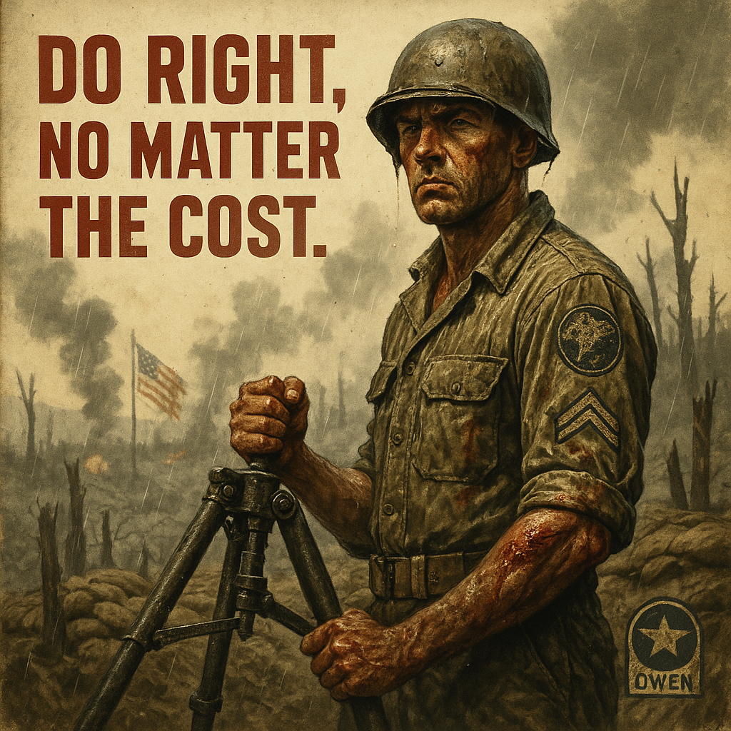 Staff Sergeant Clarence S. Olszewski Held the Ridge at Okinawa