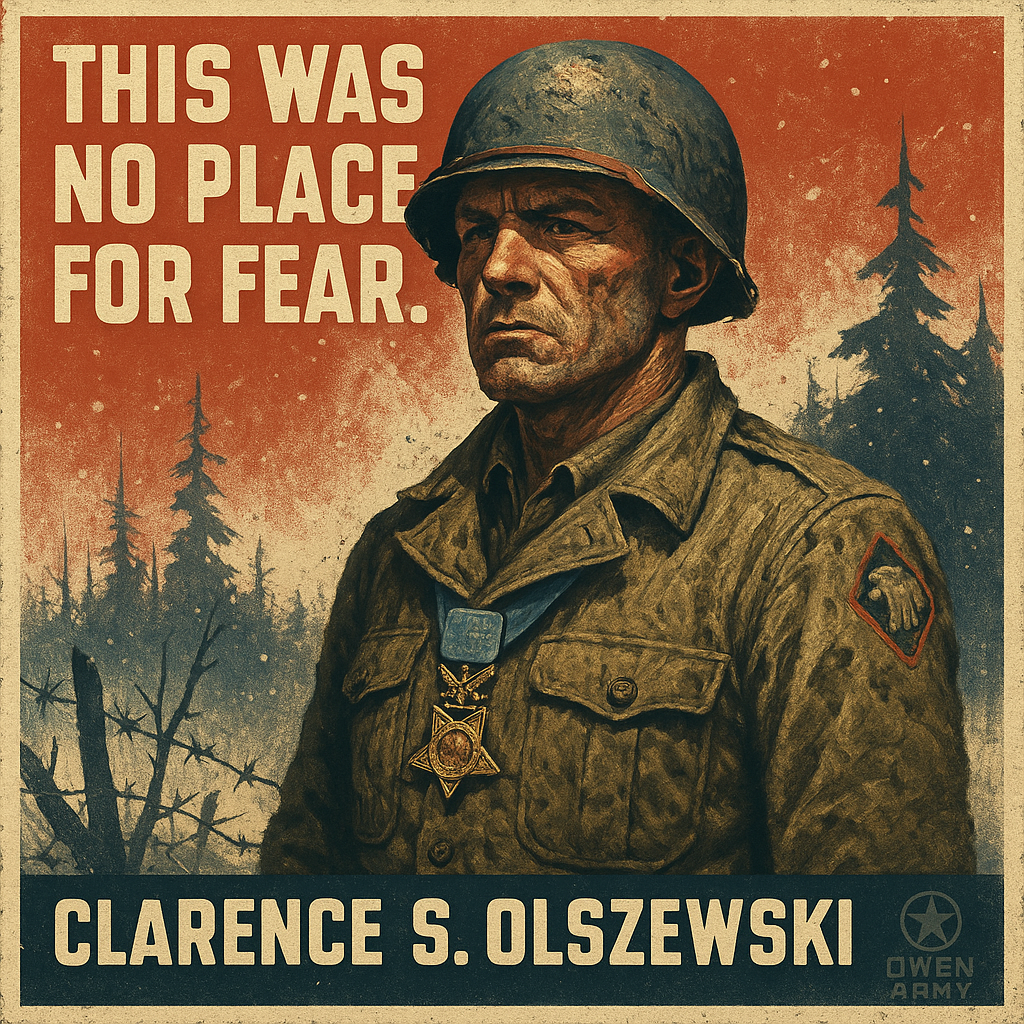 Clarence S. Olszewski Medal of Honor Hero in the Battle of the Bulge