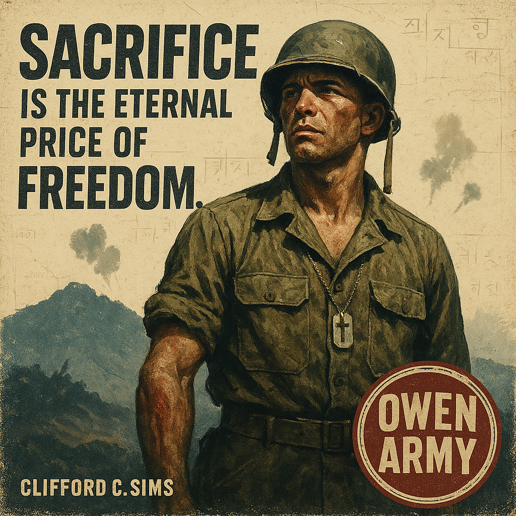 Clifford C. Sims, Medal of Honor Hero in the Korean War