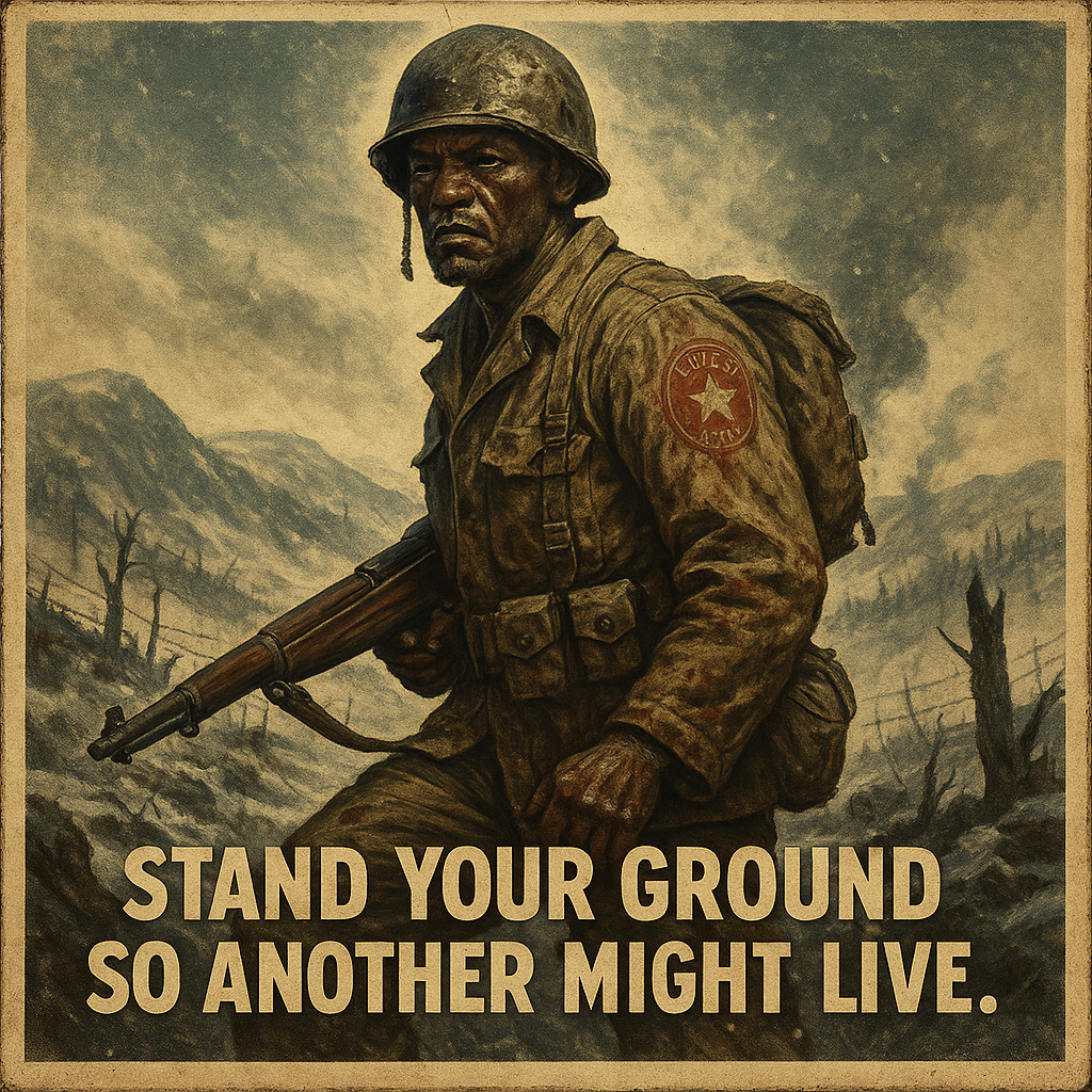 Clifford C. Sims Medal of Honor at Heartbreak Ridge, Korea