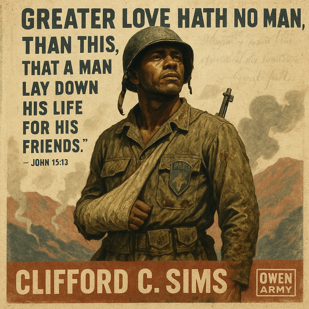 Clifford C. Sims Medal of Honor Heroism at Hill 420 in the Korean War