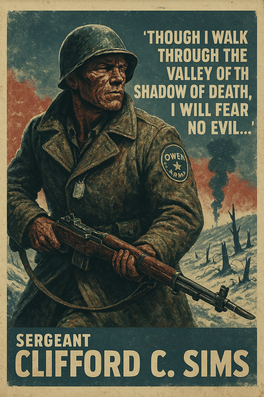 Clifford C. Sims, Medal of Honor hero on Korea's frozen hills