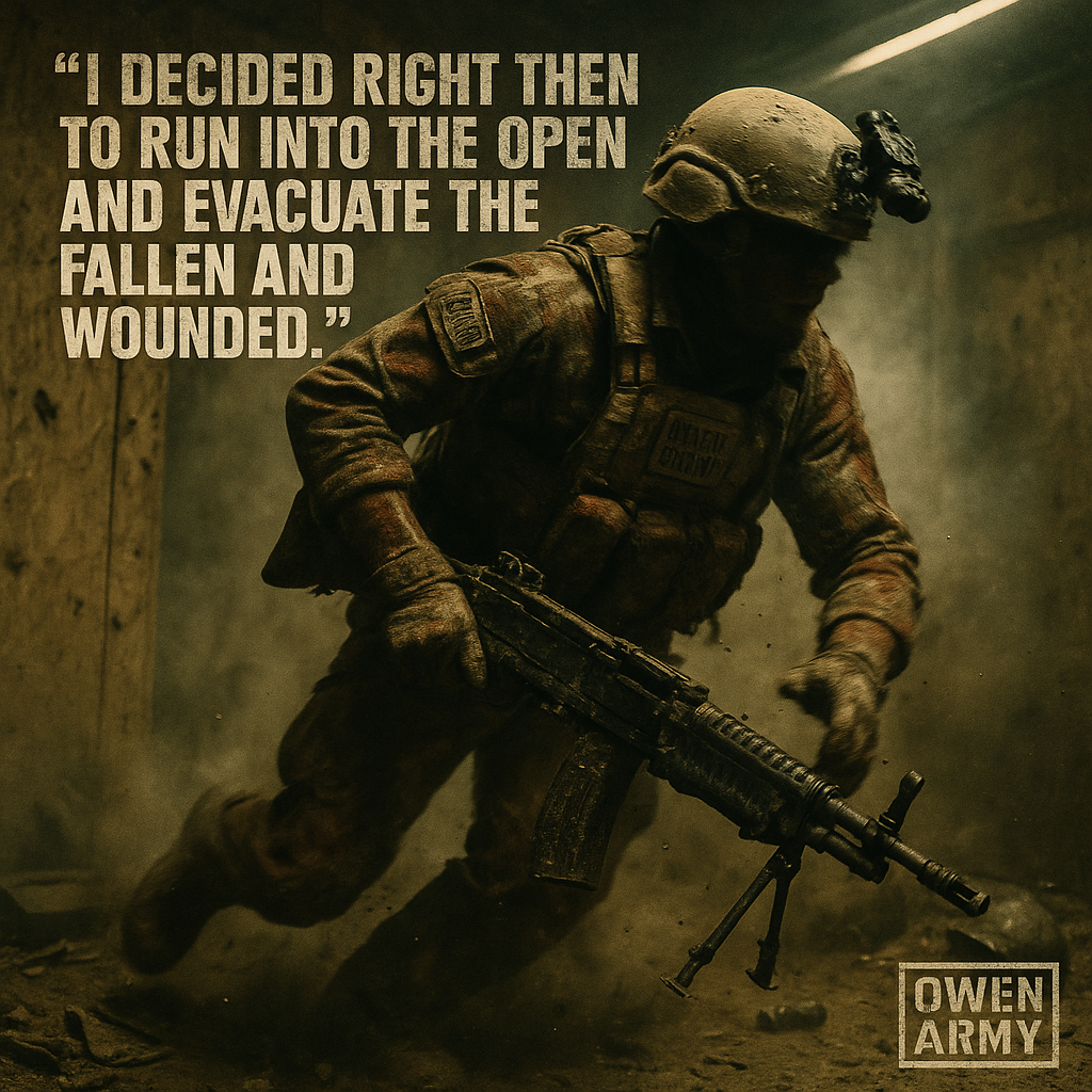 Dakota Meyer received the Medal of Honor for Ganjgal Valley rescue