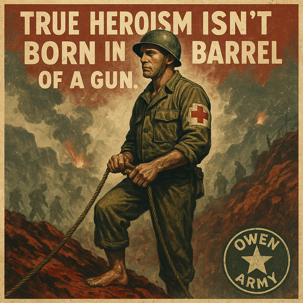 Desmond Doss Saved 75 Soldiers on Hacksaw Ridge, Okinawa