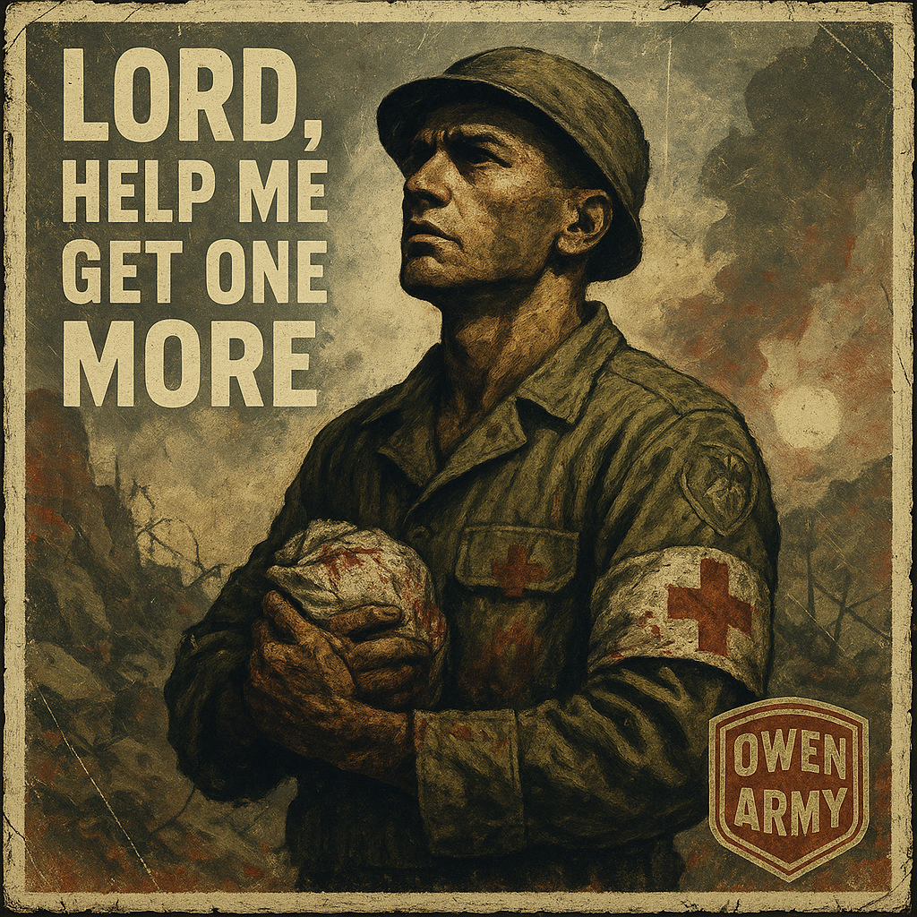 Desmond Doss, Okinawa medic at Hacksaw Ridge, who saved 75