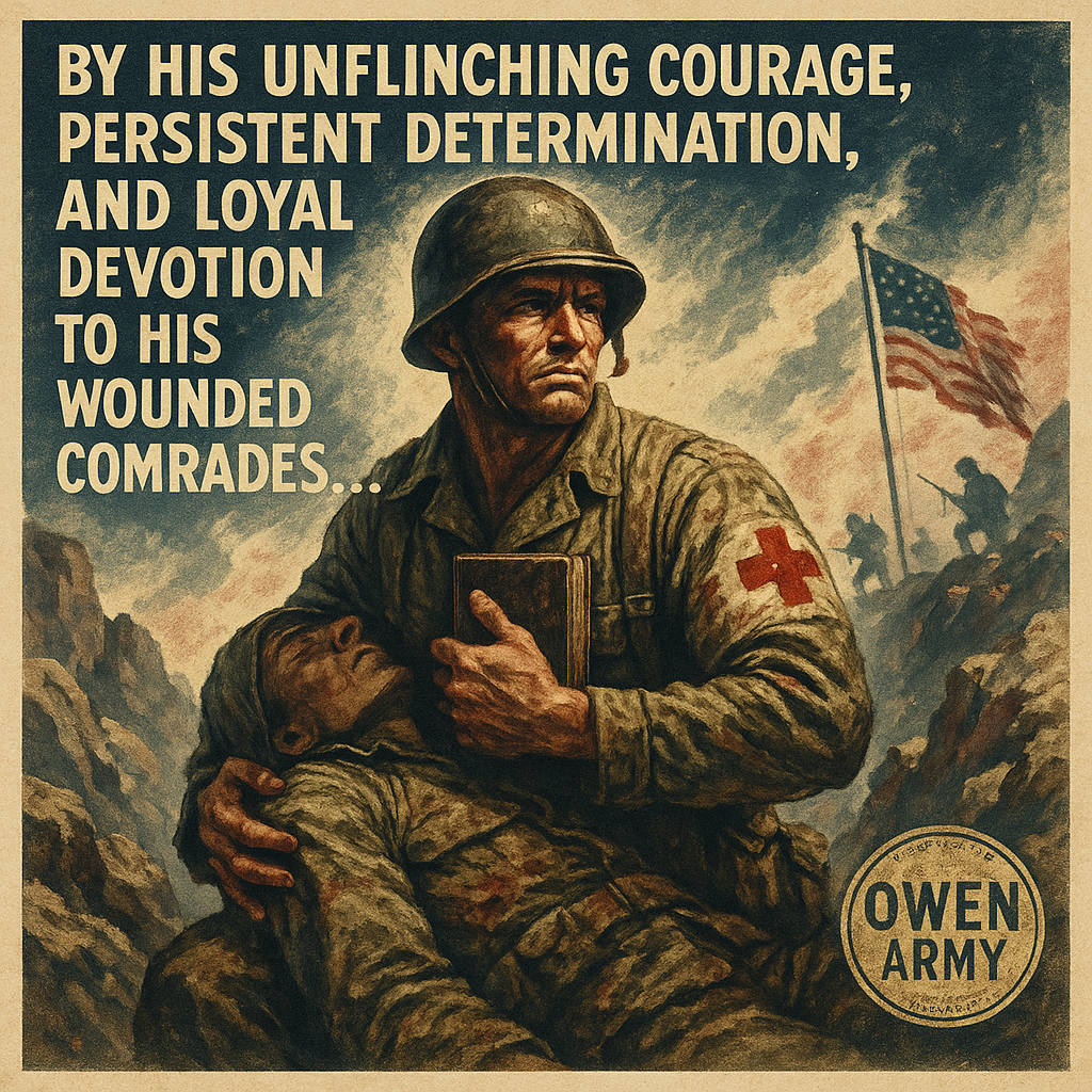 Conscientious objector Desmond Doss saved 75 on Hacksaw Ridge