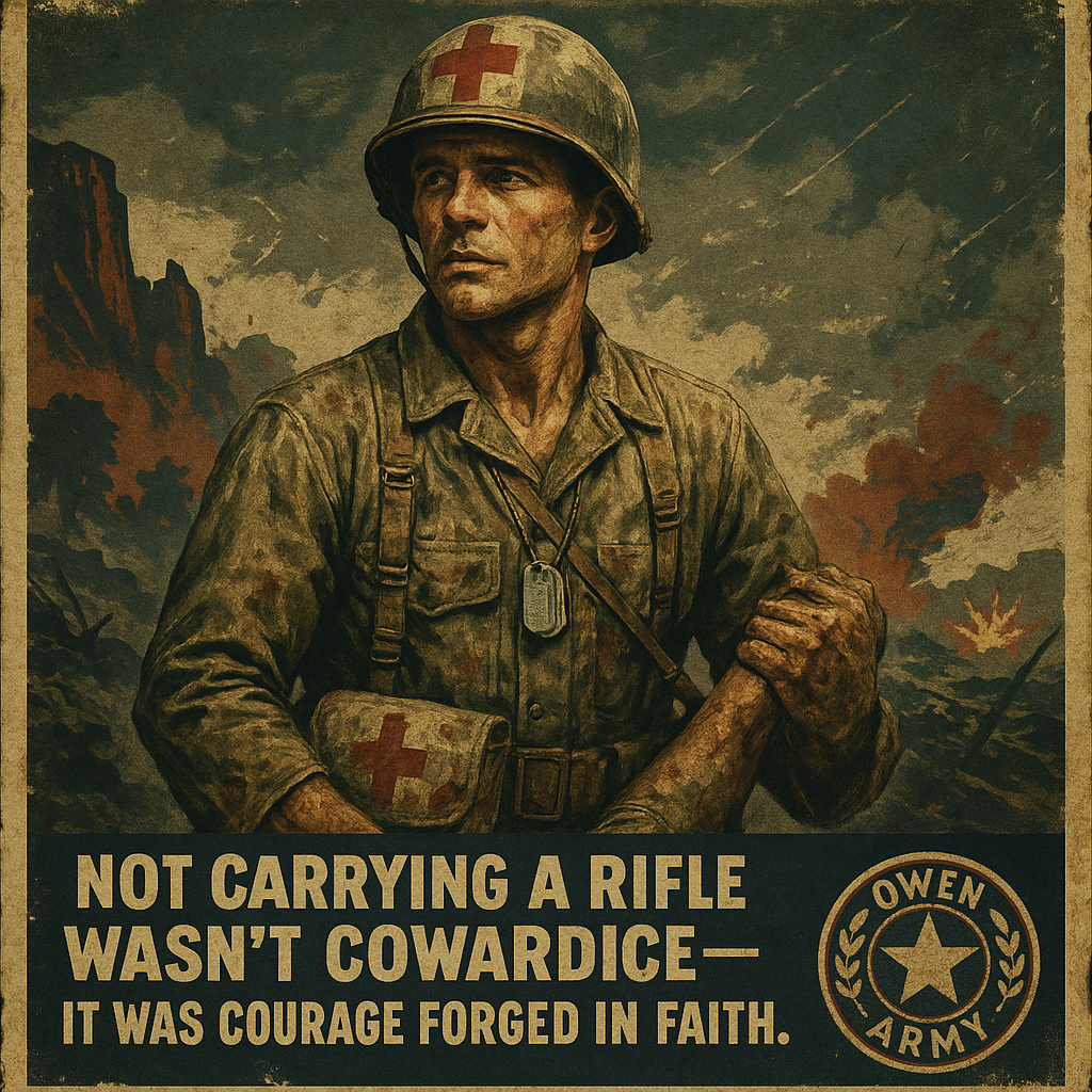 Desmond Doss saved 75 lives at Hacksaw Ridge in WWII
