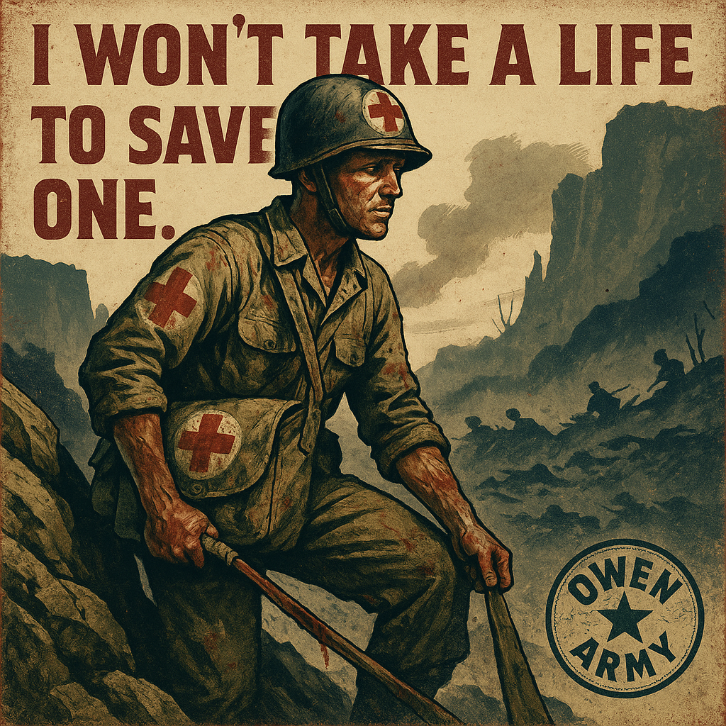 Desmond Doss's Courage at Hacksaw Ridge Saved 75 Men