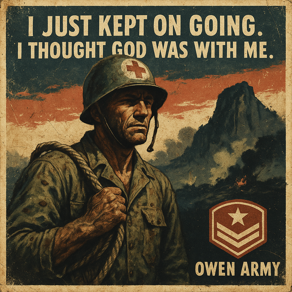 Desmond Doss, Barefoot Medic at Hacksaw Ridge Who Saved 75 Men