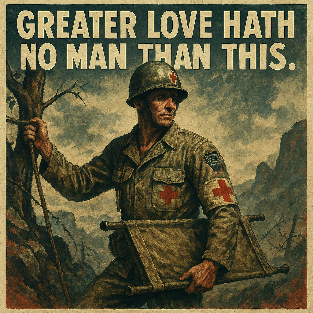 Desmond Doss's unarmed courage that earned the Medal of Honor