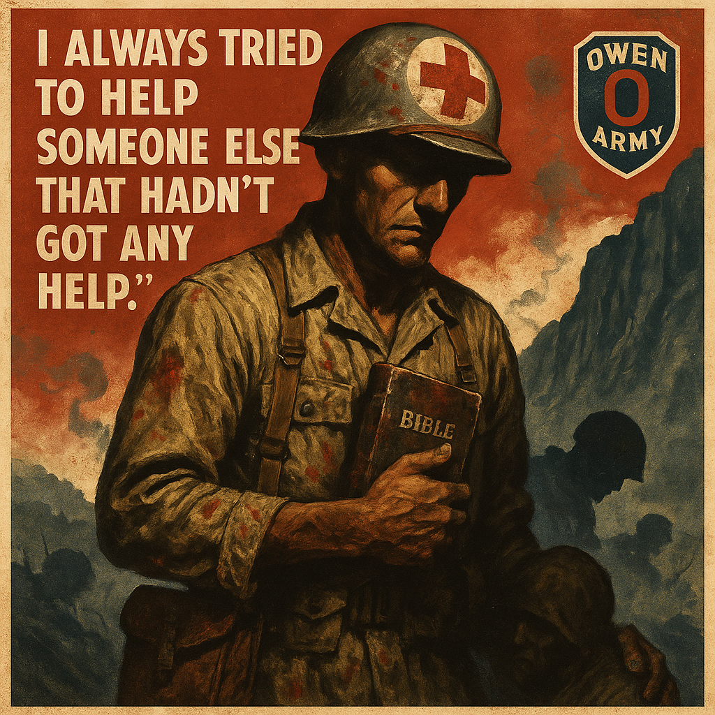 Desmond Doss Unarmed Medic Who Saved 75 Men on Hacksaw Ridge