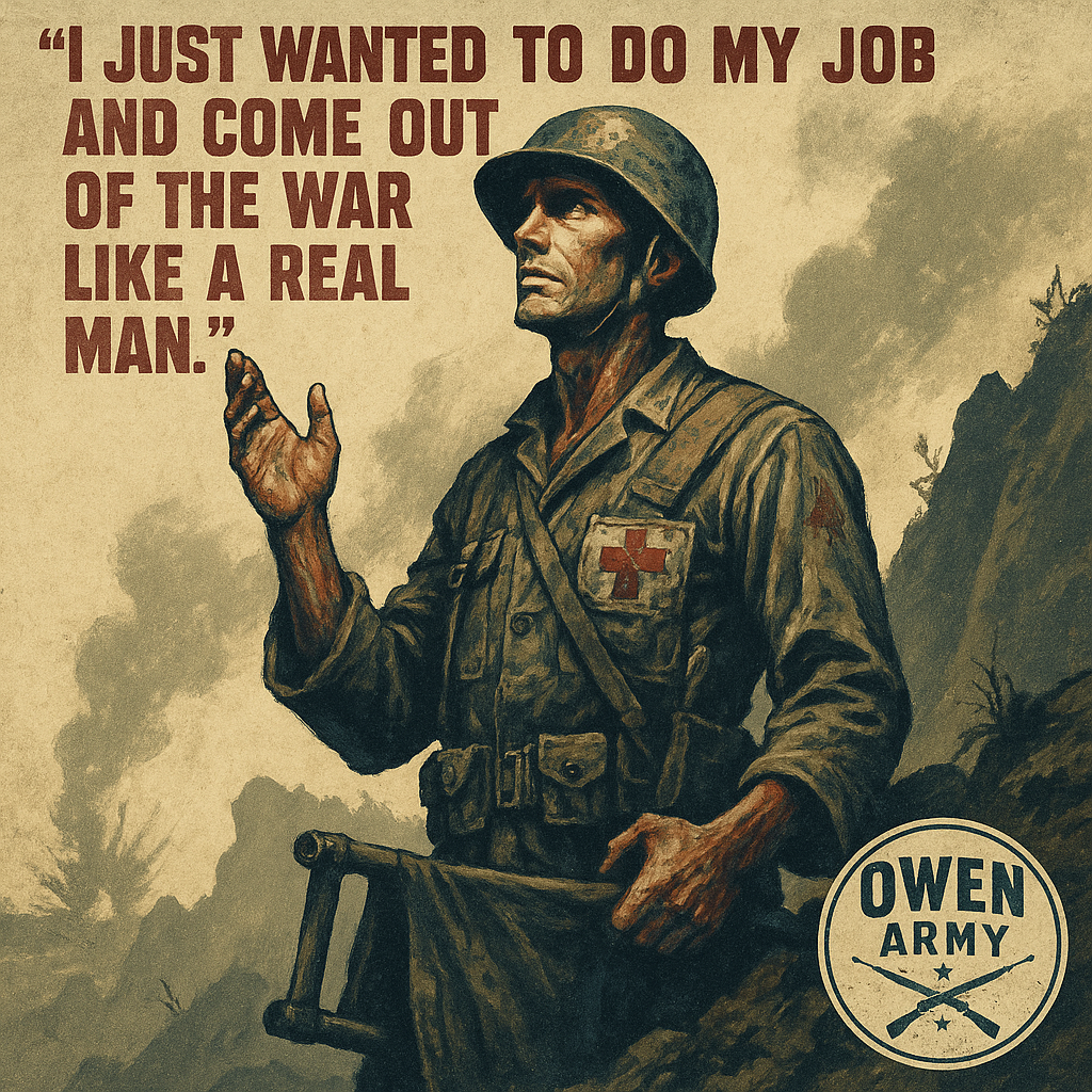 Desmond Doss Saved 75 Lives Unarmed on Hacksaw Ridge